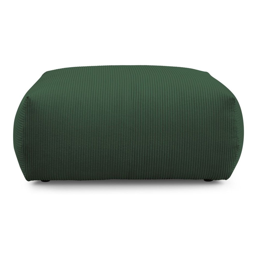 Zelená menčestrová podnožka Voltaire – Bobochic Paris