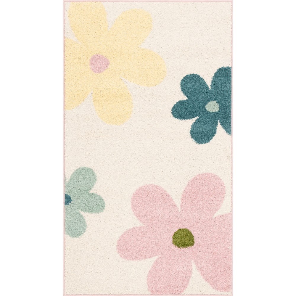 Slonovinový detský koberec 80x150 cm Lolly Cream – FD