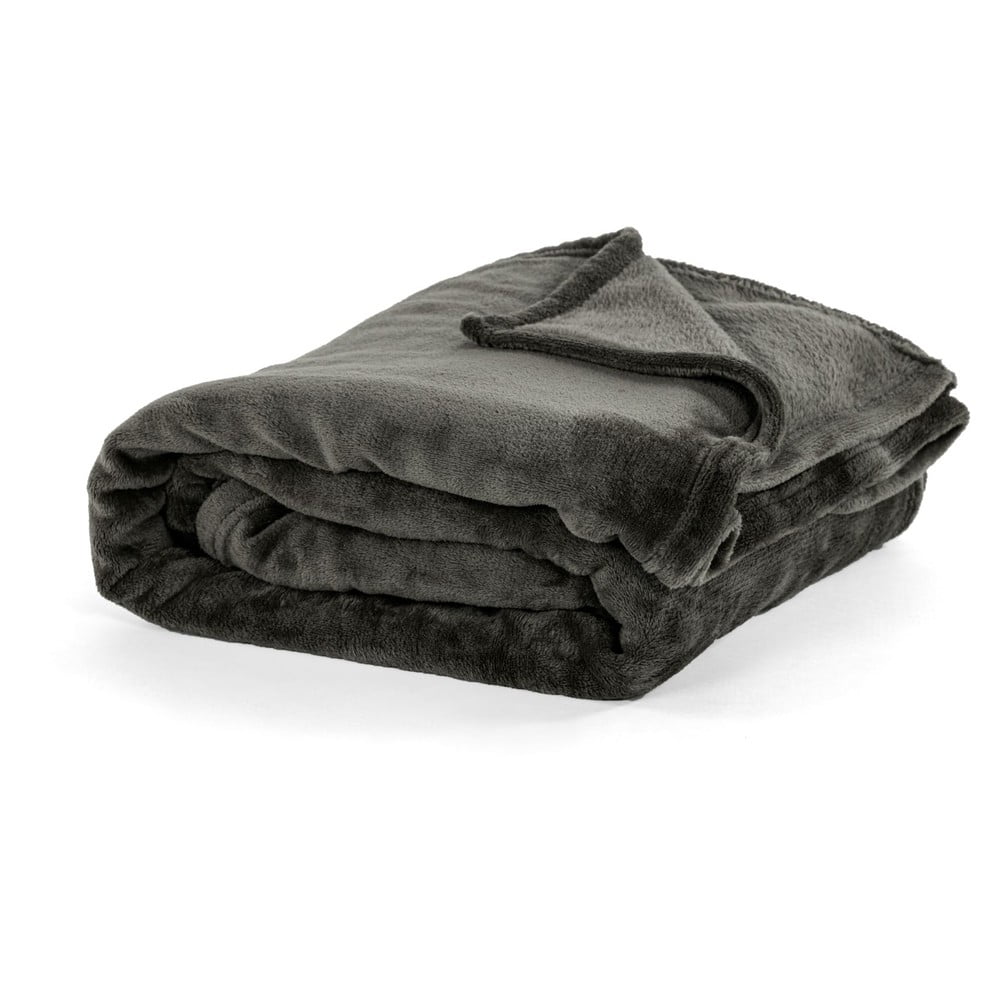 Sivá mikroplyšová deka Tiseco Home Studio