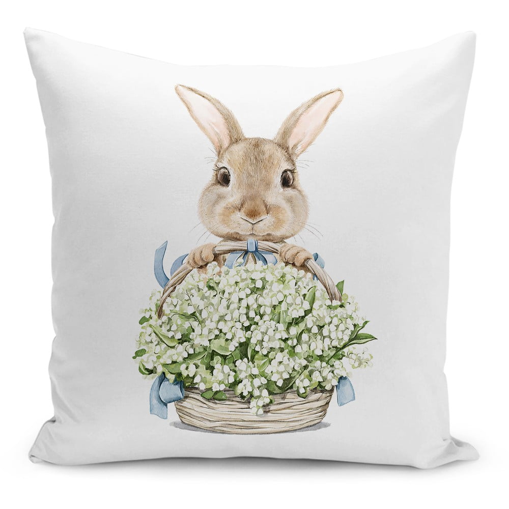 Obliečka na vankúš s veľkonočným motívom 43x43 cm – Mila Home