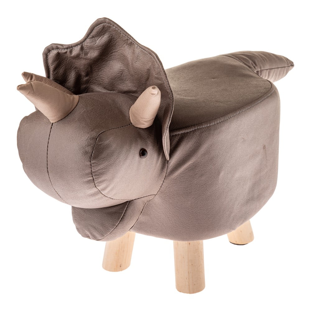 Sivobéžová detská stolička Rhino – Dakls