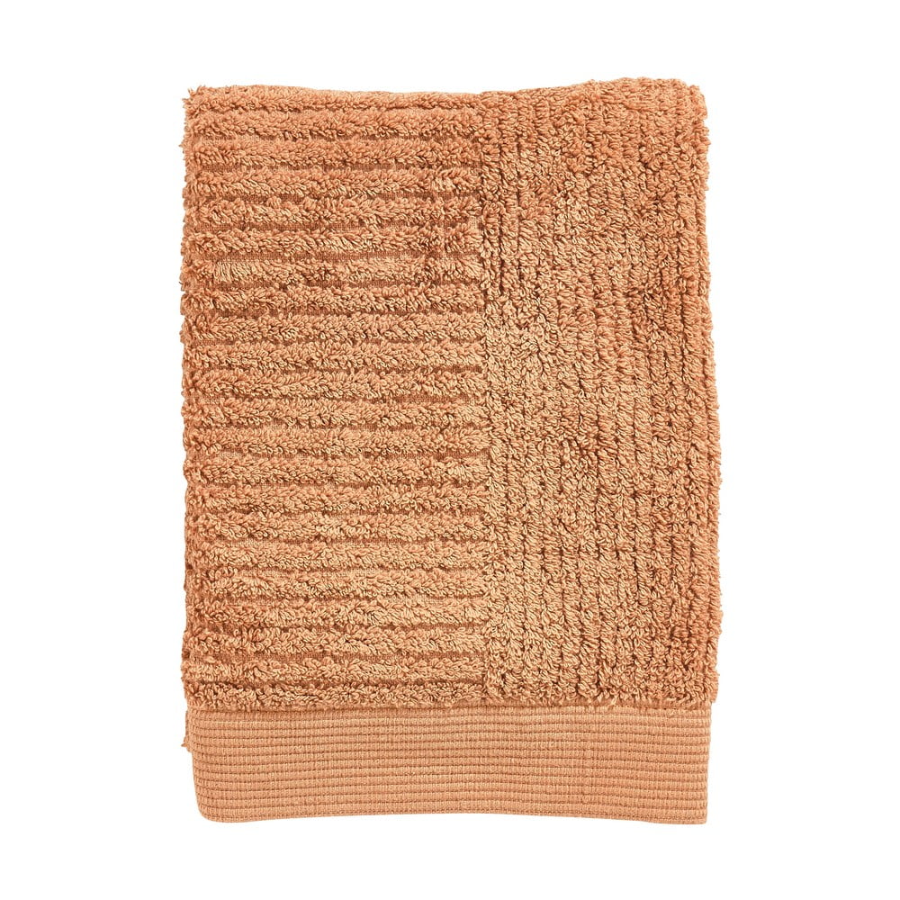 Žltý froté bavlnený uterák 50x70 cm Classic – Zone