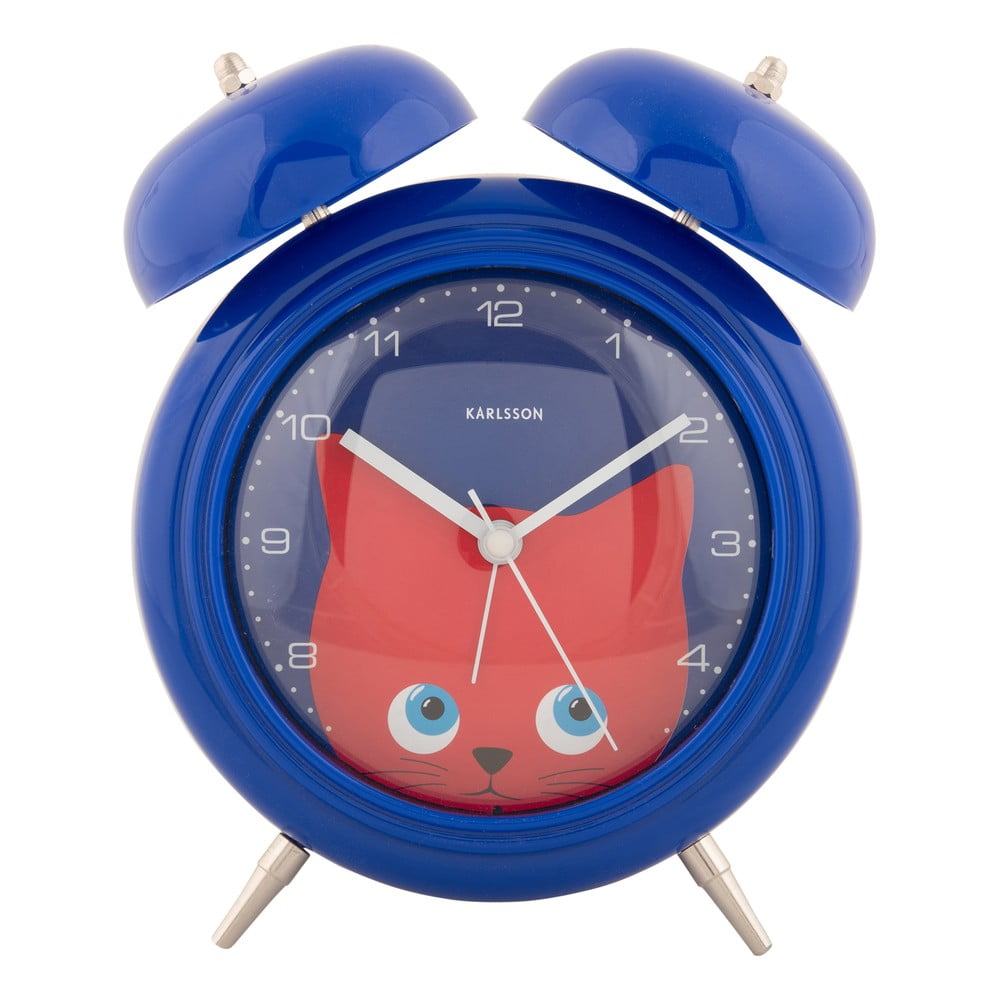Detský budík ø 15 cm Peekaboo Cat – Karlsson