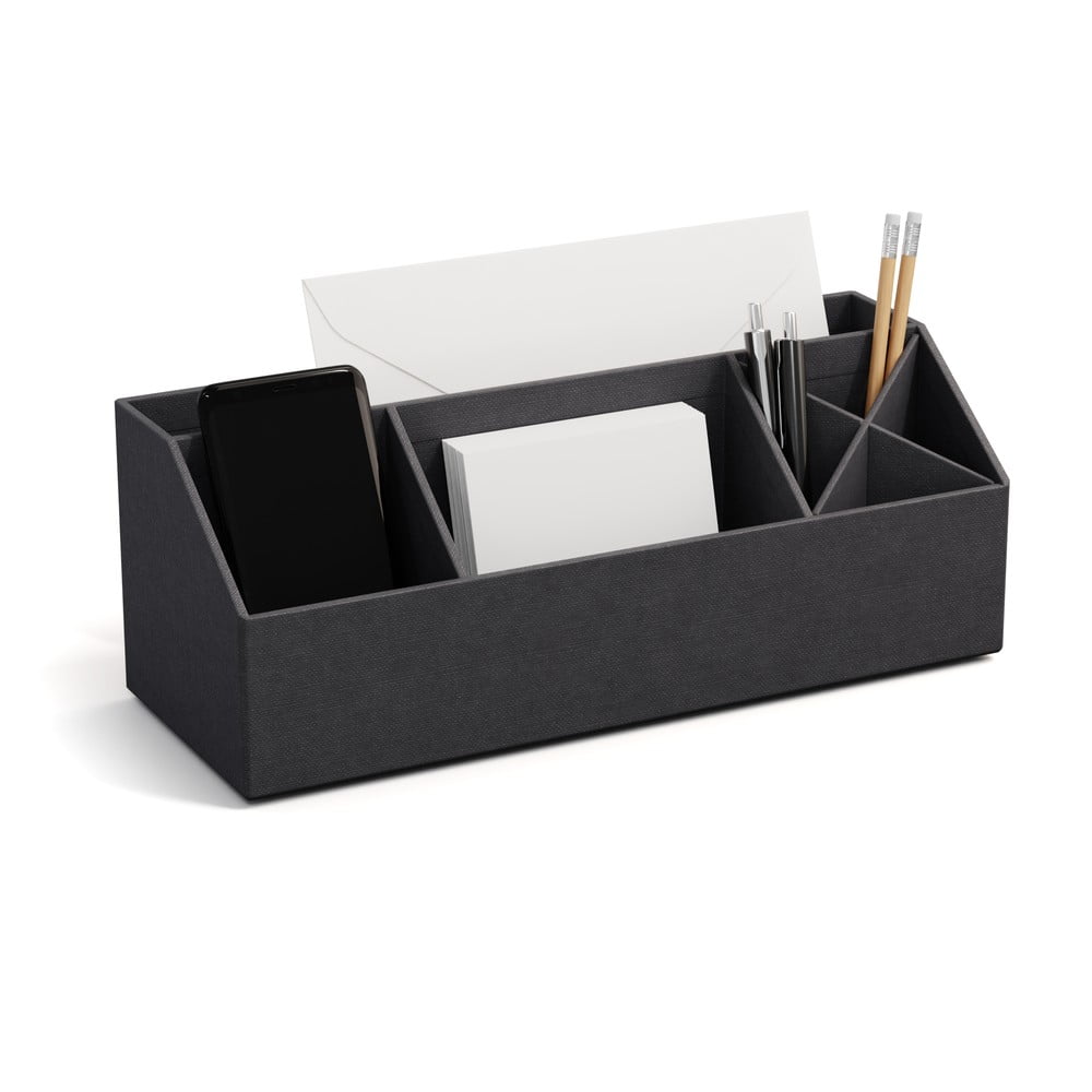 Kartónový organizér na písacie potreby Elisa Canvas Paper Laminate – Bigso