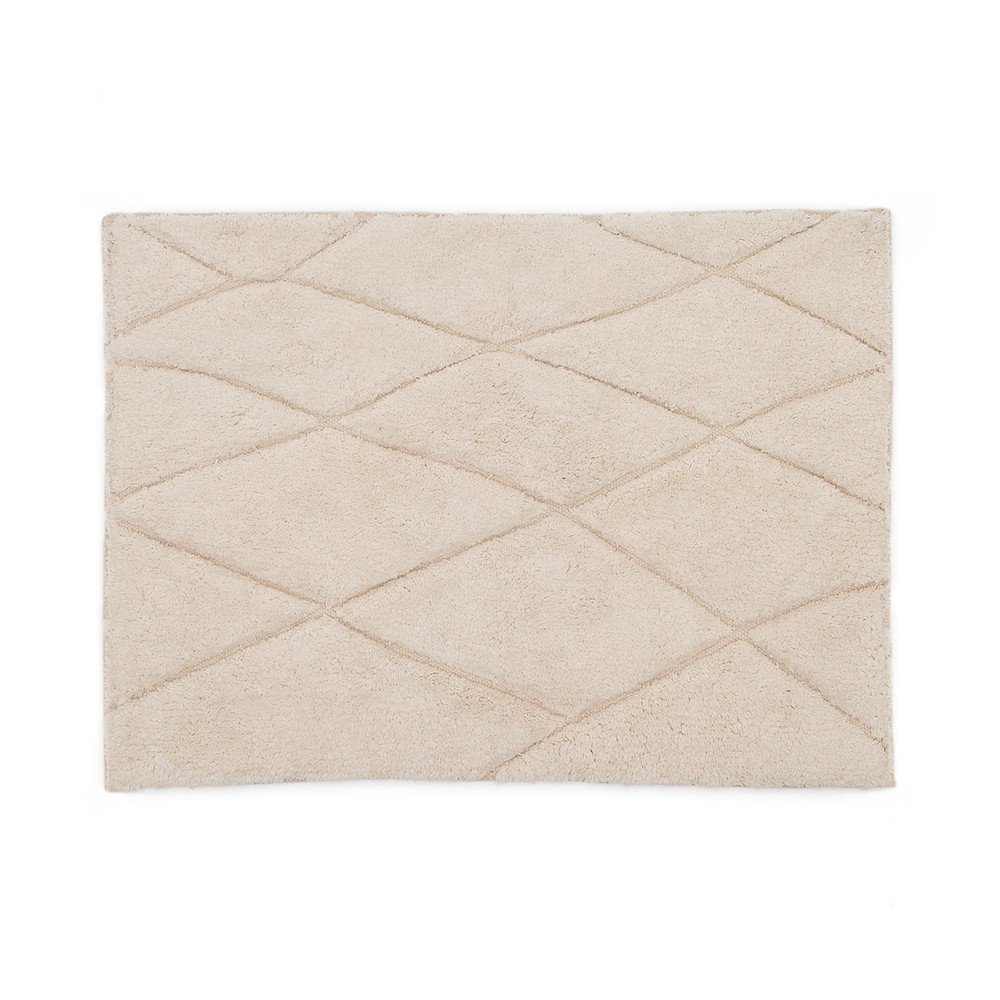 Béžová kúpeľňová predložka 50x70 cm Nyana – Kave Home