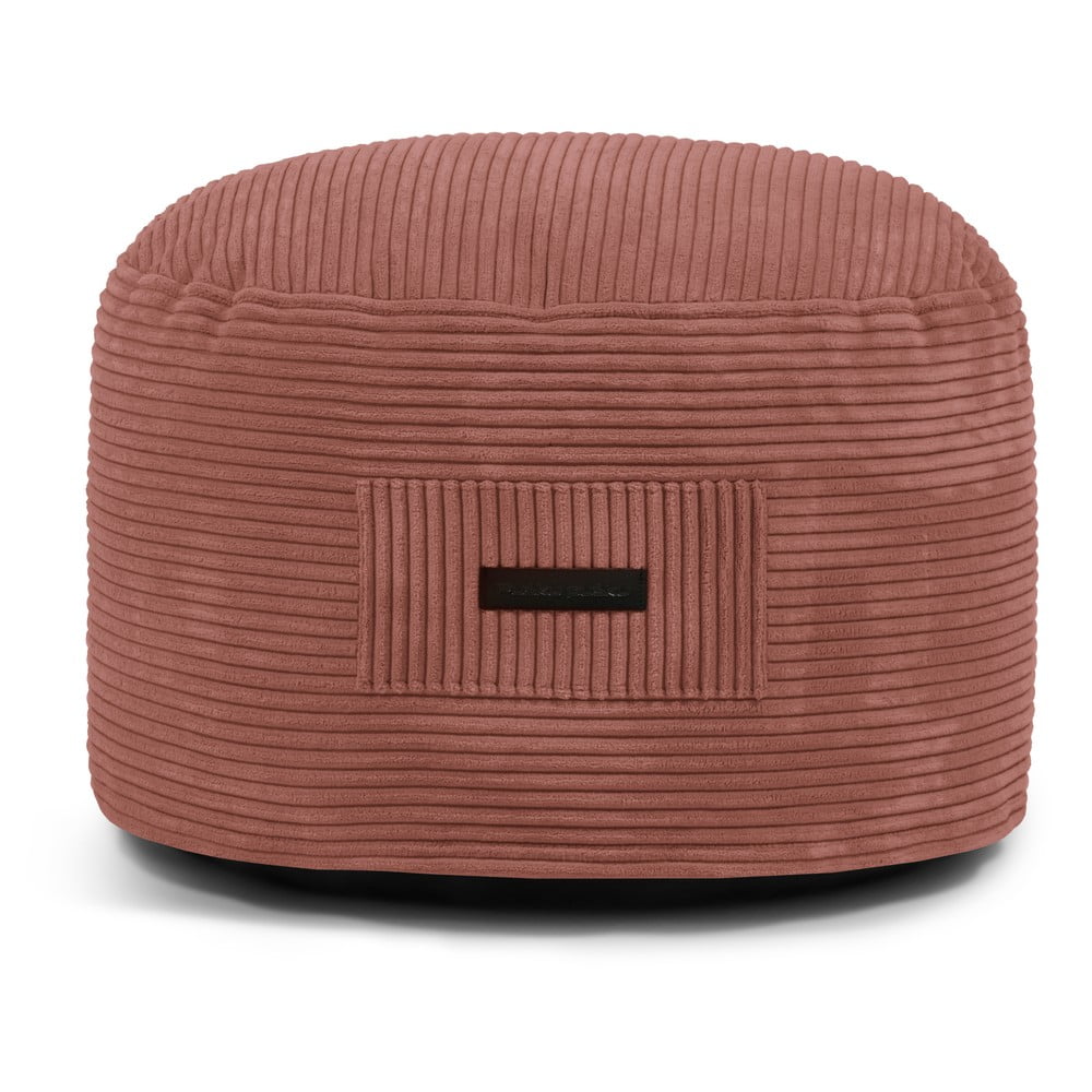 Menčestrový taburet v tehlovej farbe Om 60 – SLOWDOWN