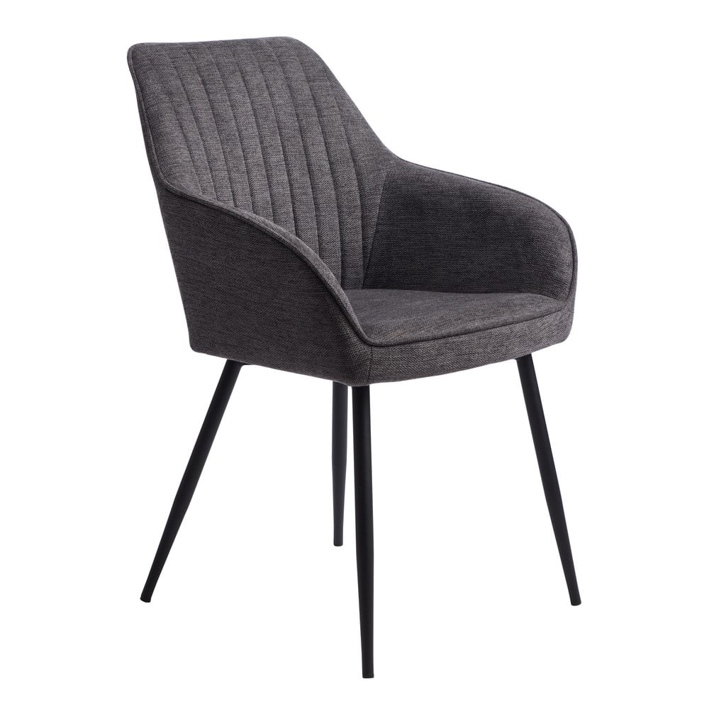 Tmavosivá jedálenská stolička Nolan – Unique Furniture