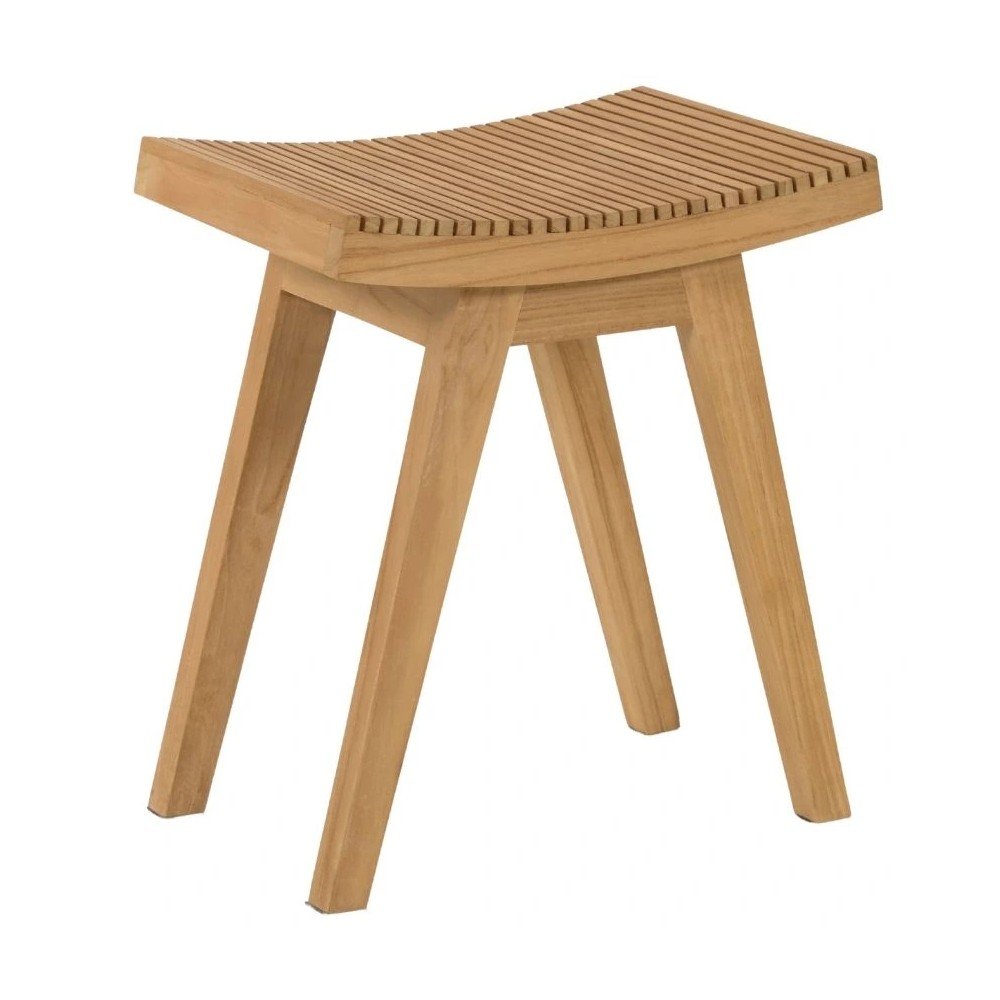 Stolička z teakového dreva v prírodnej farbe Vicentina – Kave Home