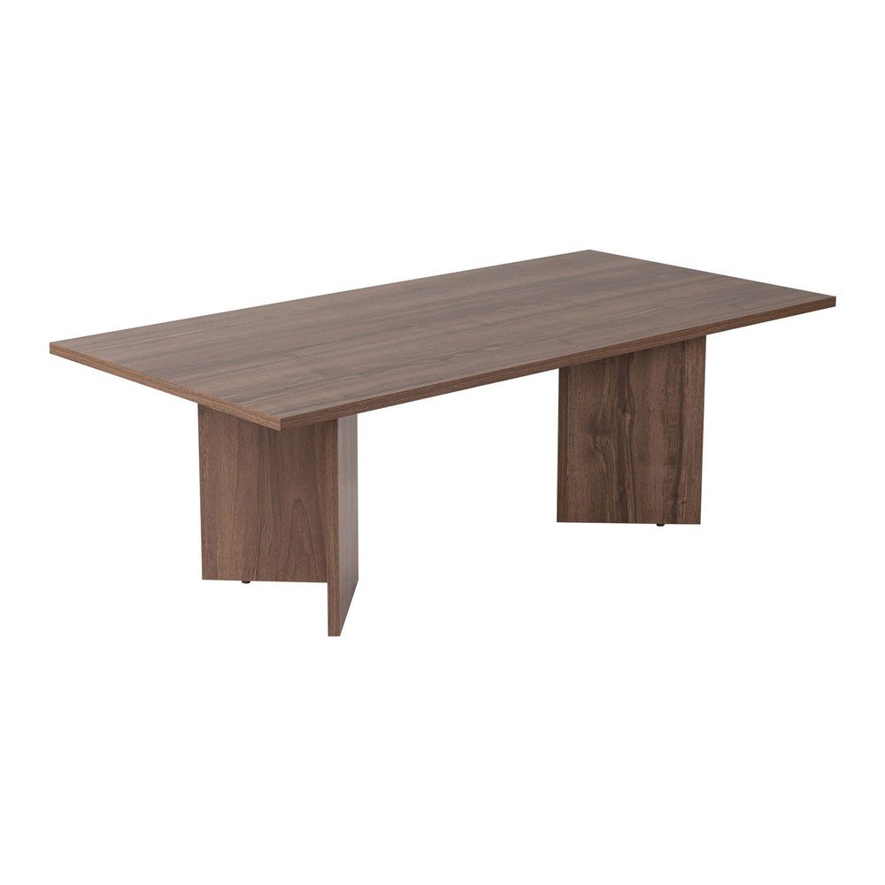 Tmavohnedý konferenčný stolík v dekore orecha 60x119 cm Sabin – Kalune Design