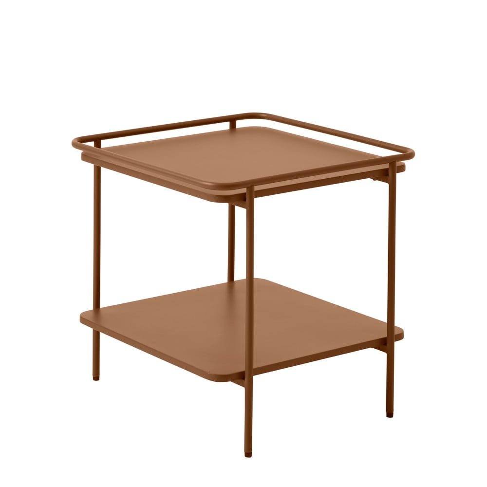 Kovový odkladací stolík 45x45 cm Yuba – Unique Furniture