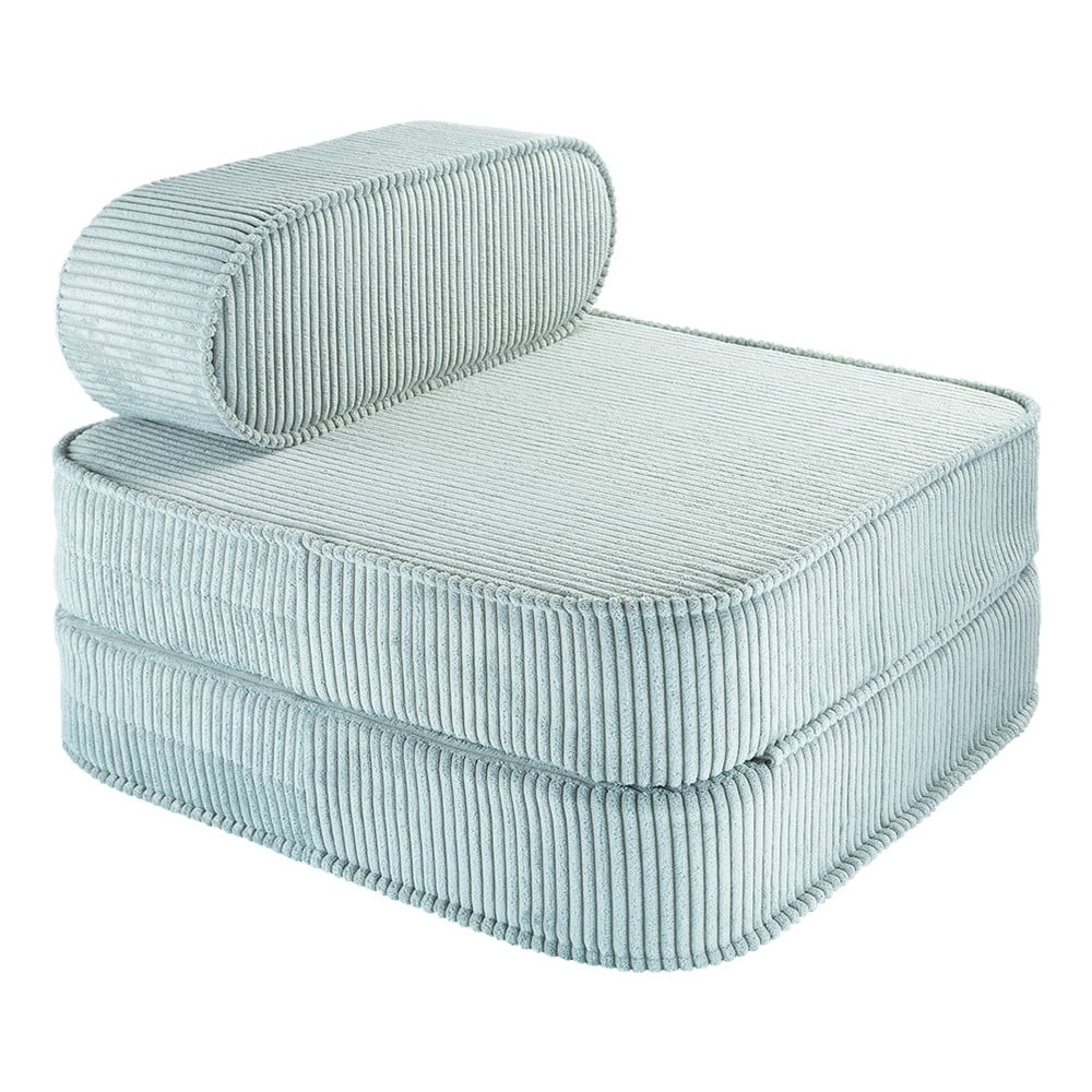 Menčestrové detské kresielko v mentolovej farbe Flip – Wigiwama