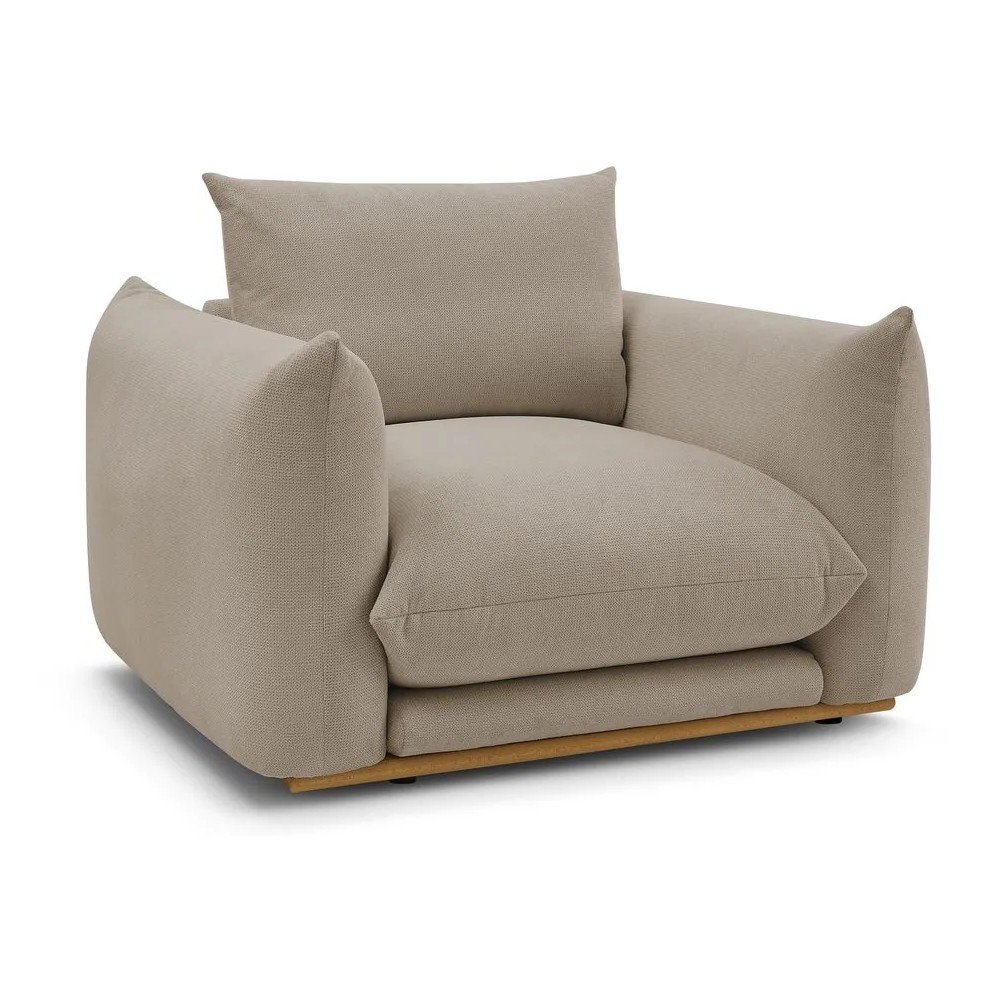 Béžové kreslo Ernest – Bobochic Paris