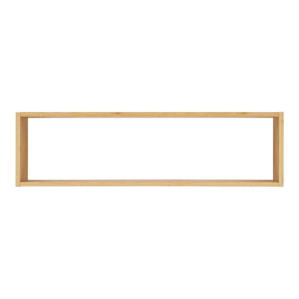 Poschodová bambusová polica v prírodnej farbe 70 cm Ember – House Nordic