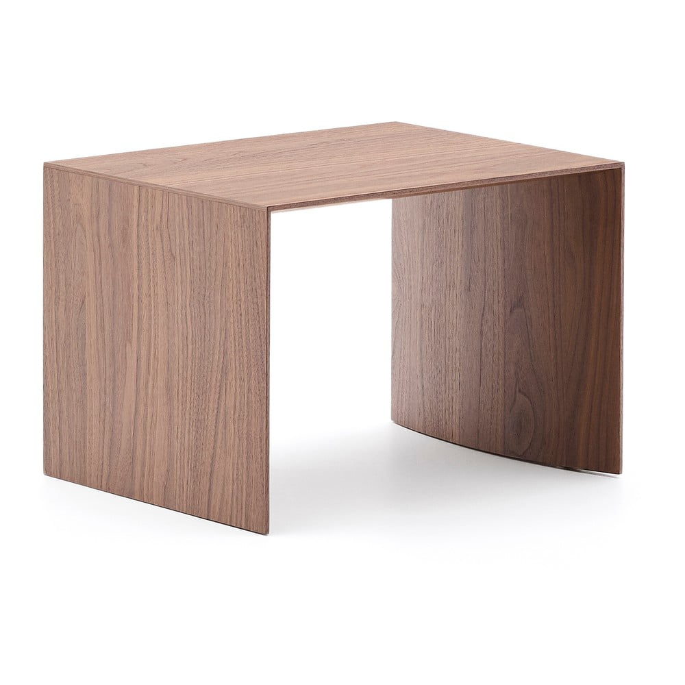 Odkladací stolík v dekore orecha 40x55 cm Litto – Kave Home