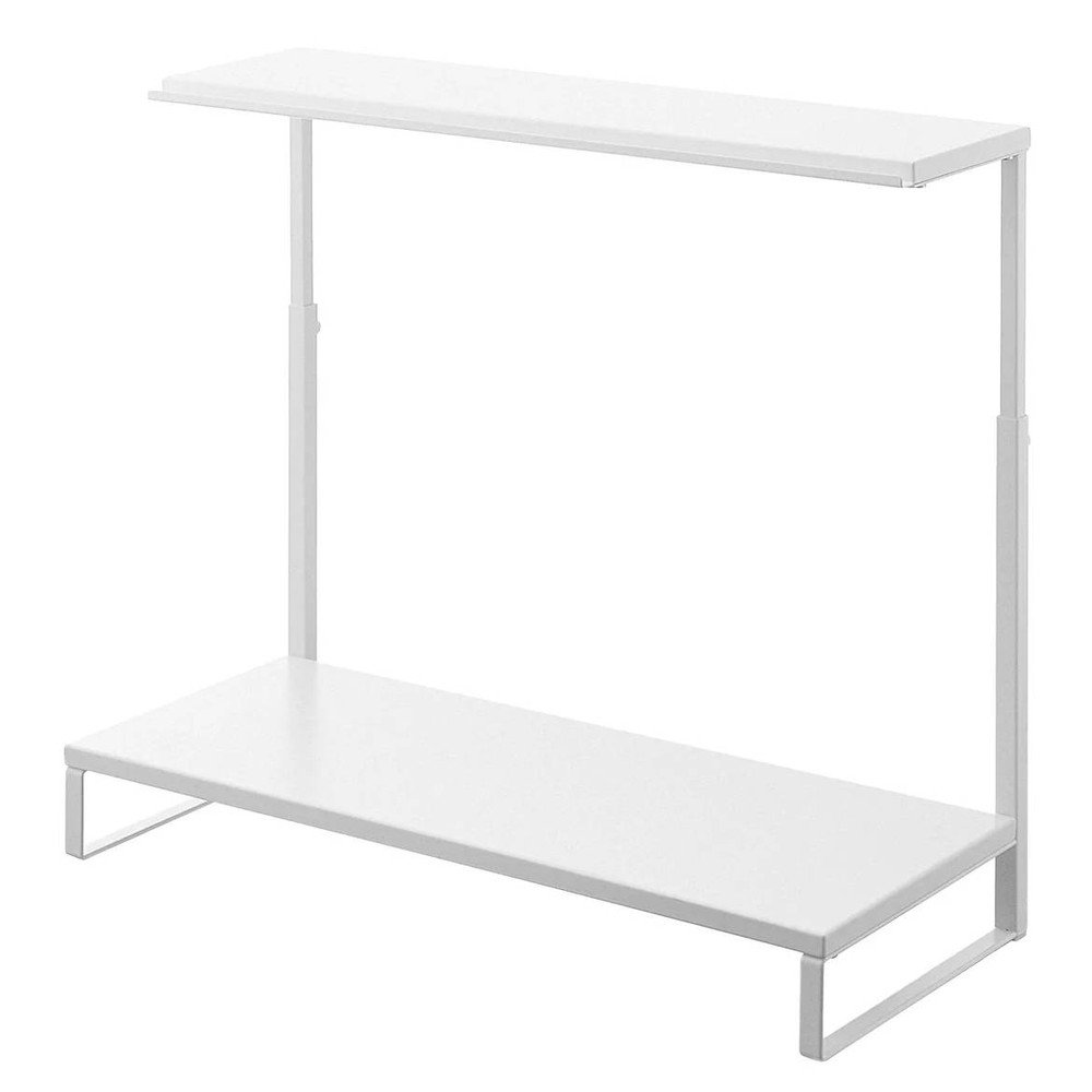 Biely kovový stojan na monitor Tower – YAMAZAKI