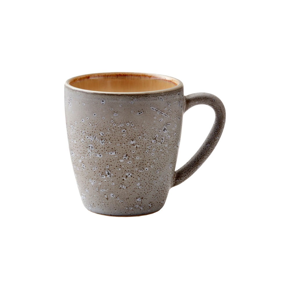 Sivý/béžový keramický hrnček 190 ml Gastro Grey/Cream – Bitz