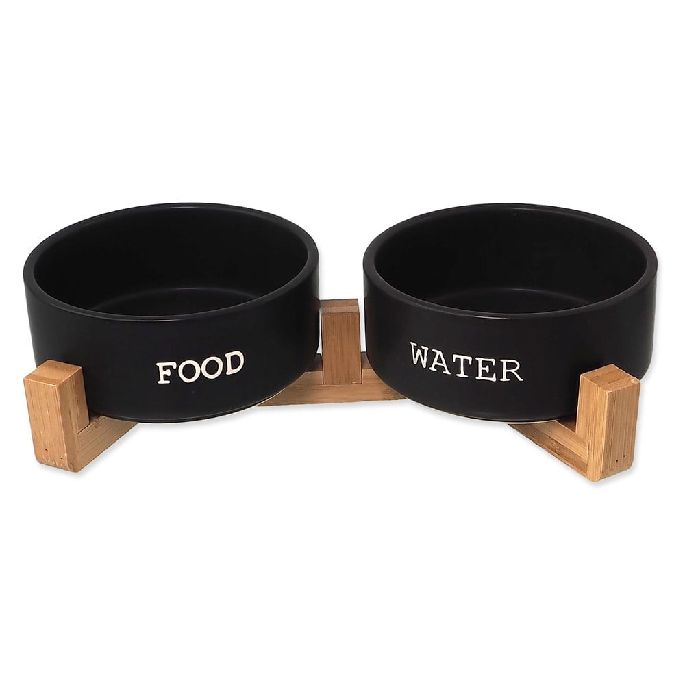 Keramická súprava misiek s podstavcom pre psa ø 16 cm Dog Fantasy – Plaček Pet Products