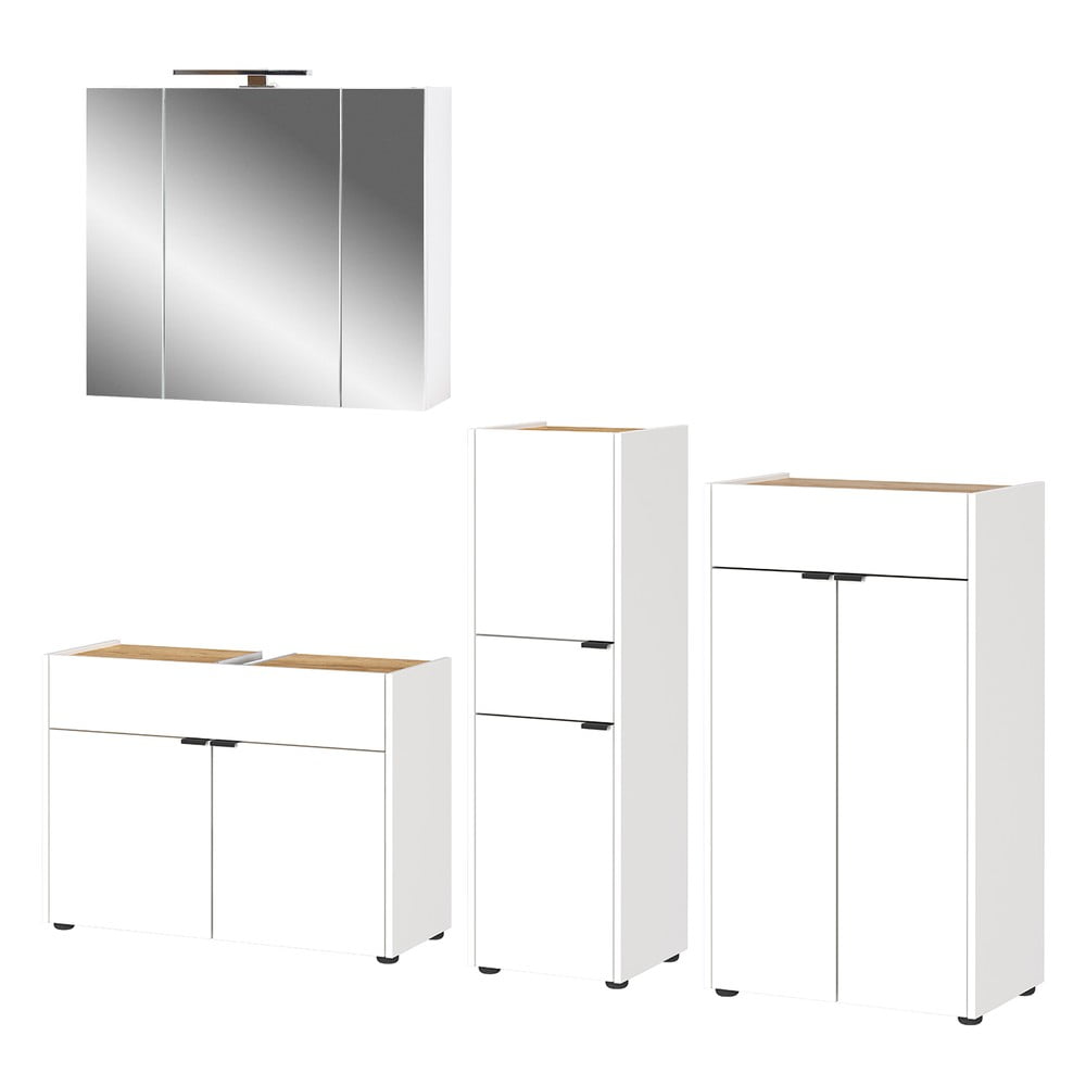 Biela kúpeľňová zostava Forano – Germania