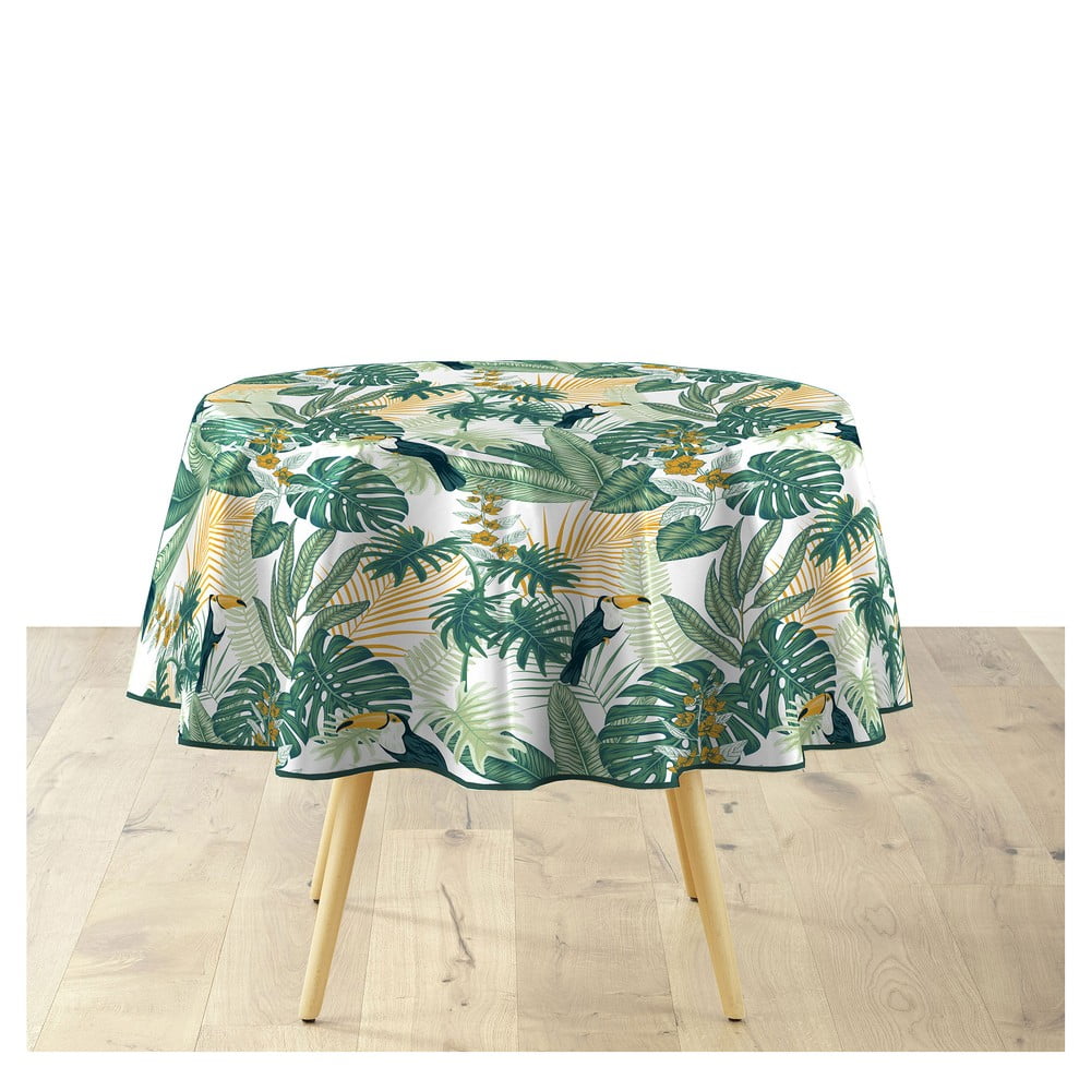 Umývateľný obrus ø 160 cm Guyana – douceur d'intérieur