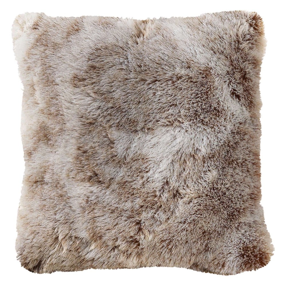 Dekoračný vankúš z umelej kožušiny 45x45 cm Antartic – douceur d'intérieur