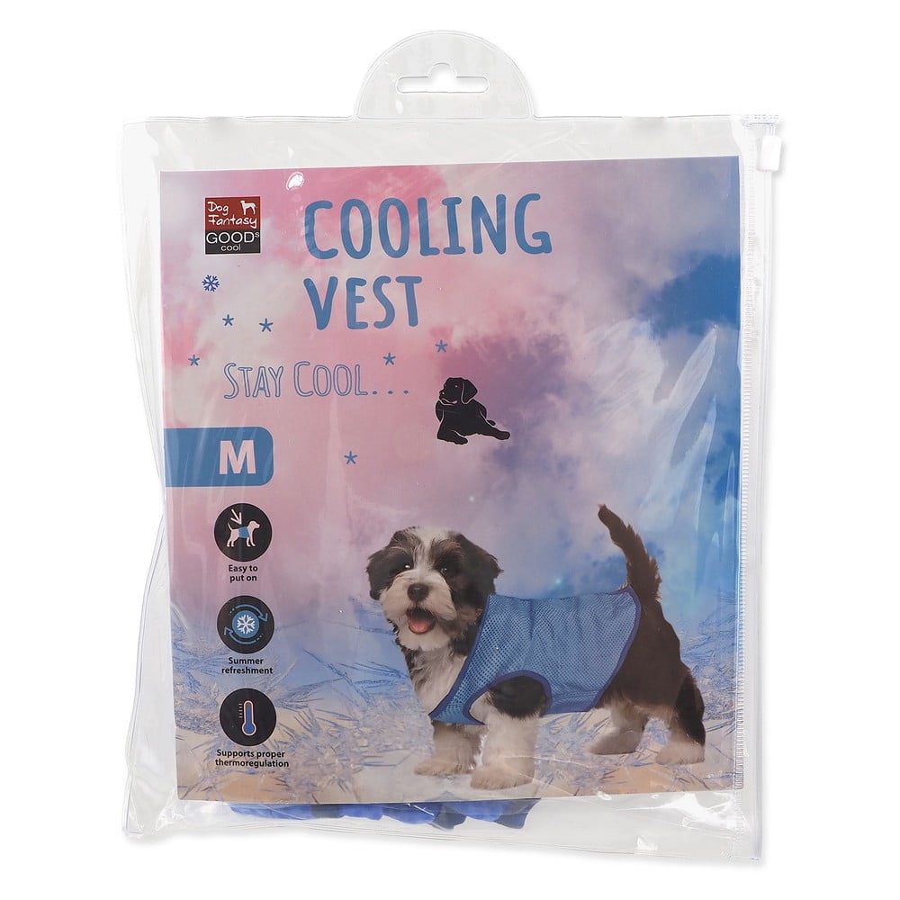 Chladiaca vesta pre psa Dog Fantasy M – Plaček Pet Products
