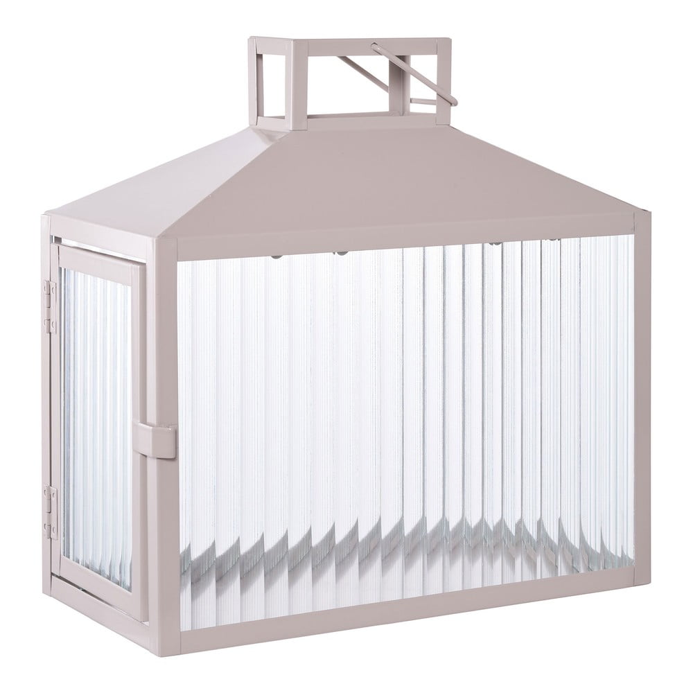 Sklenený lampáš (výška 26