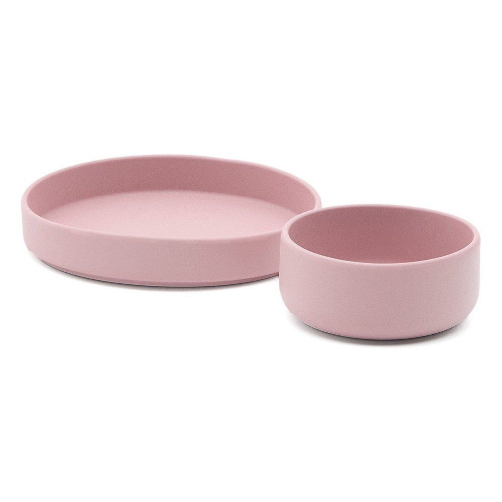 Silikónová detská jedálenská súprava 2 ks Lili – Kave Home