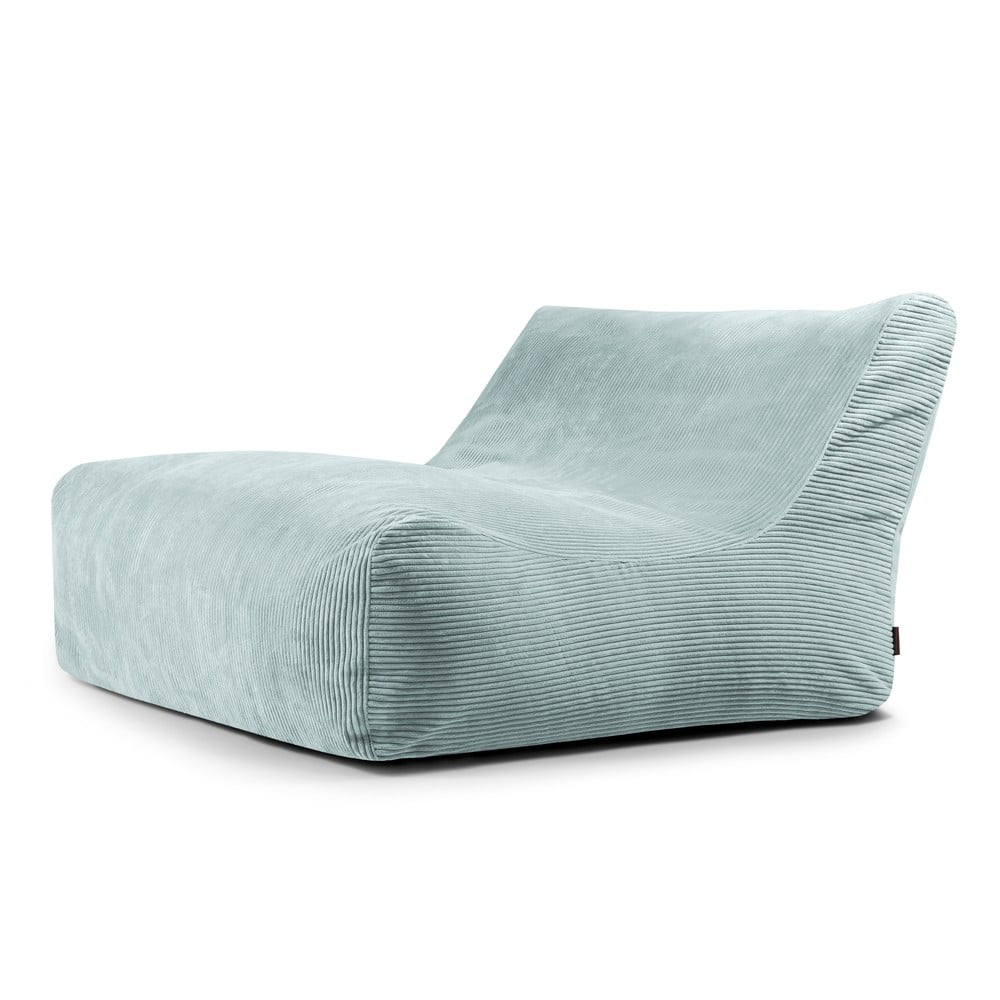 Menčestrový sedací vak v mentolovej farbe Sofa Lounge – SLOWDOWN