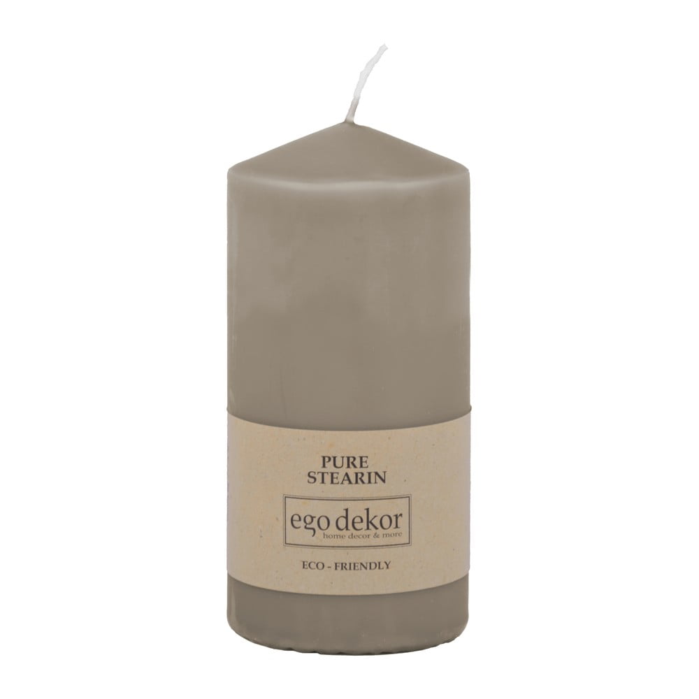 Hnedá sviečka Eco candles by Ego dekor Top