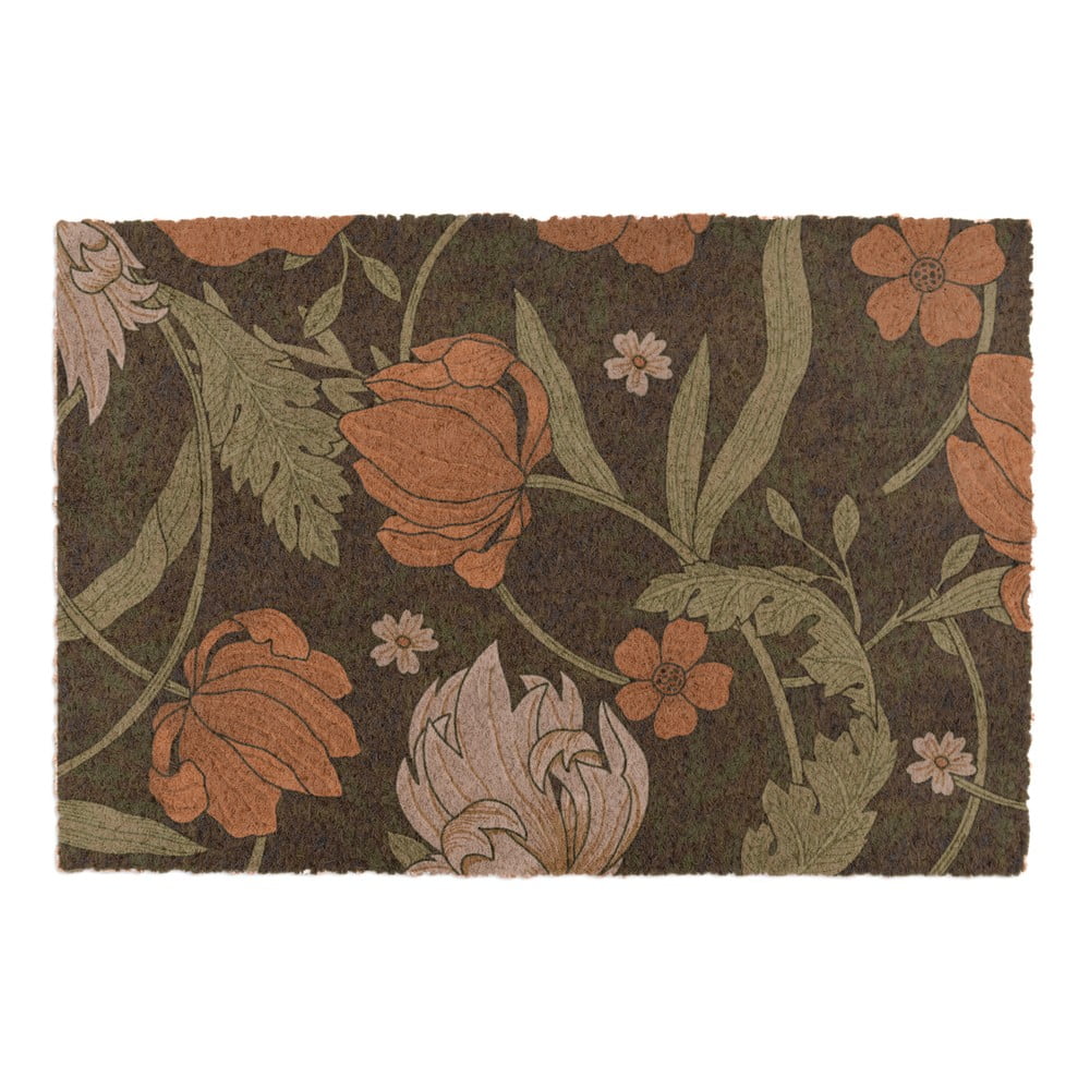 Rohožka z kokosového vlákna 60x90 cm William Morris Rose – Artsy Doormats