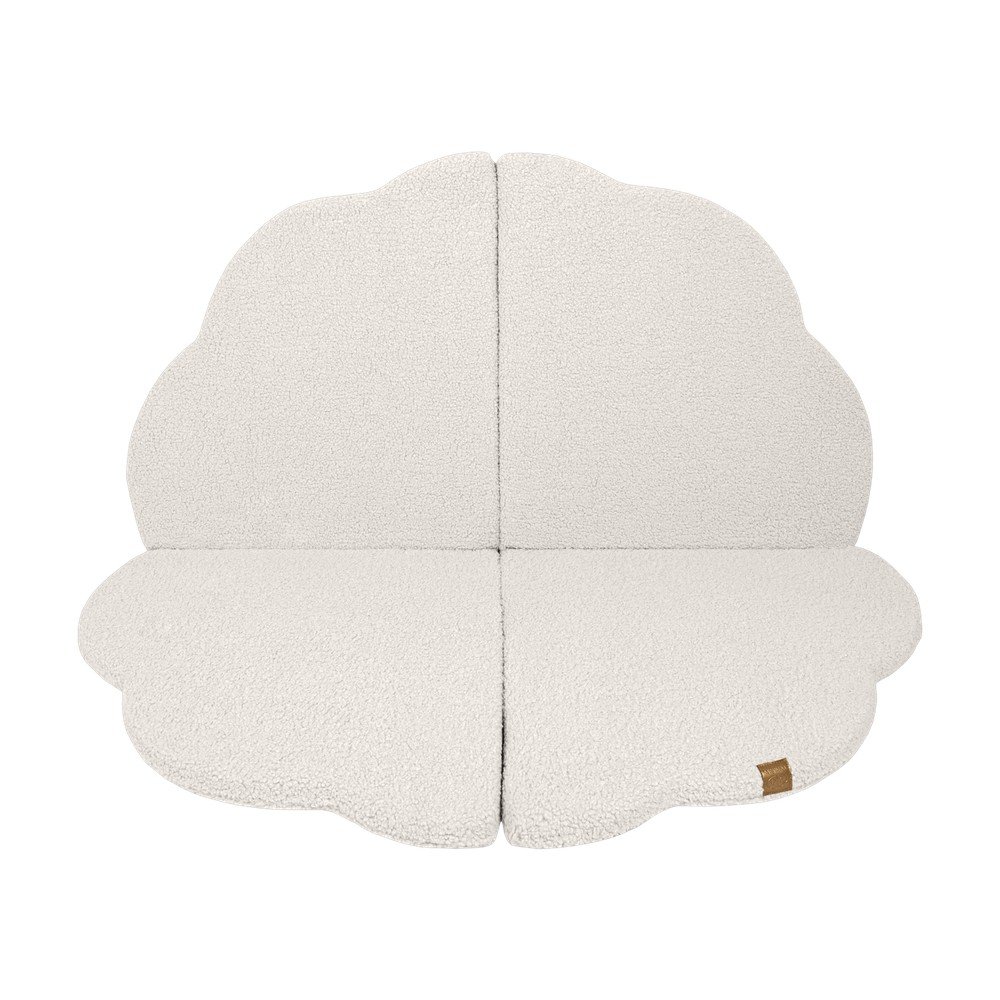 Krémová detská hracia podložka 160x160 cm – Meowbaby