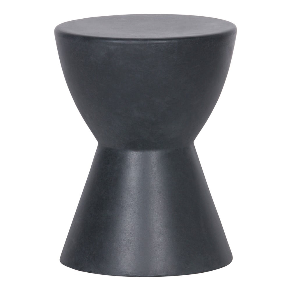 Antracitovosivá stolička vhodná aj do exteriéru WOOOD Dover