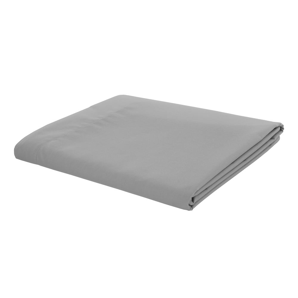 Sivá perkálová plachta 275x275 cm Easy Iron Percale – Catherine Lansfield