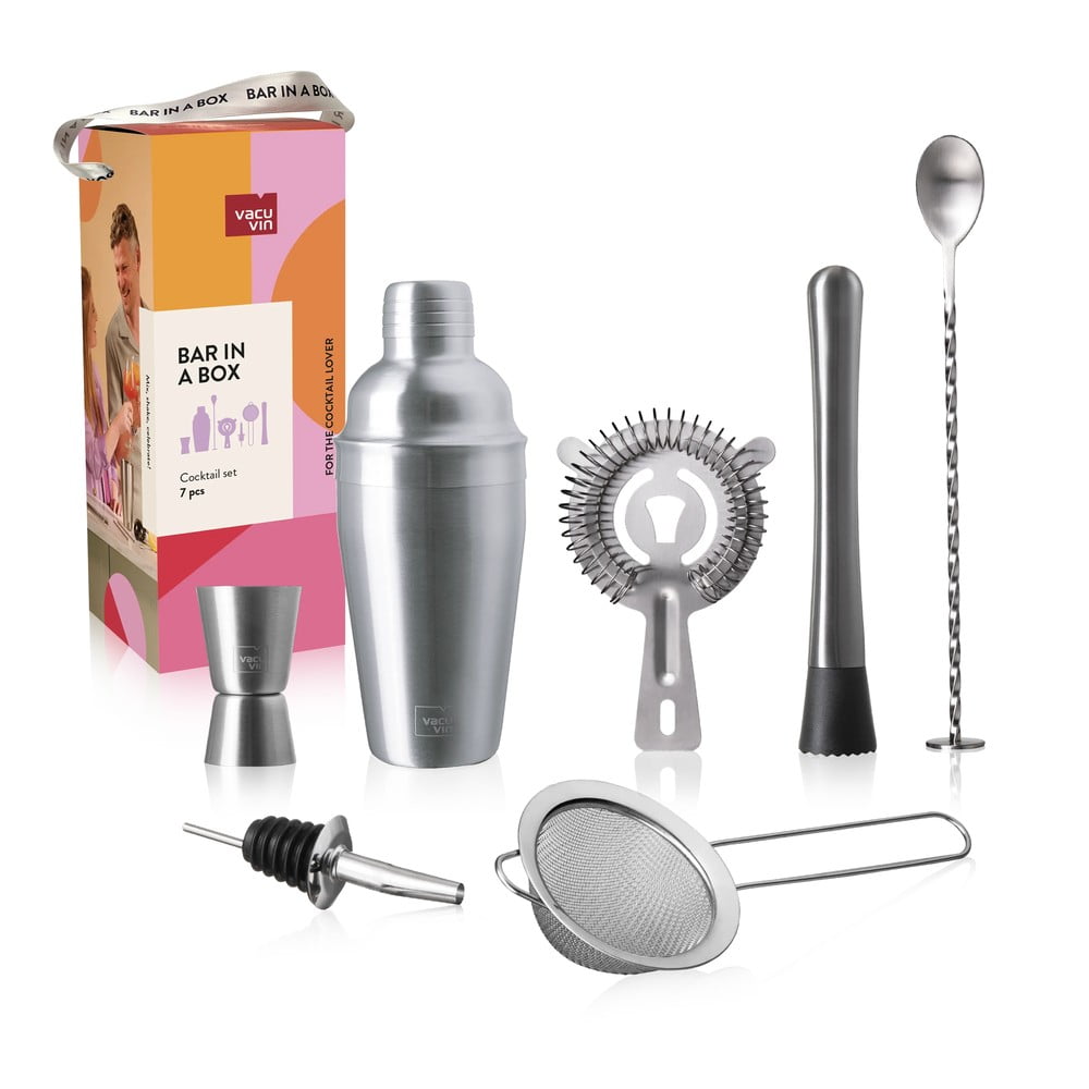 Antikoro súprava na prípravu koktailov Bar in Box – VacuVin