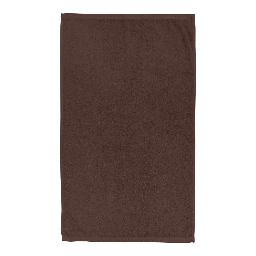 Hnedá rýchloschnúca/froté bavlnená osuška 90x140 cm Quick Dry – Catherine Lansfield