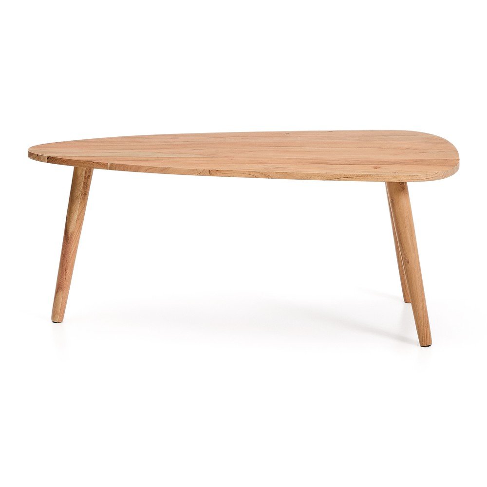 Konferenčný stolík z masívu akácie v prírodnej farbe 60x110