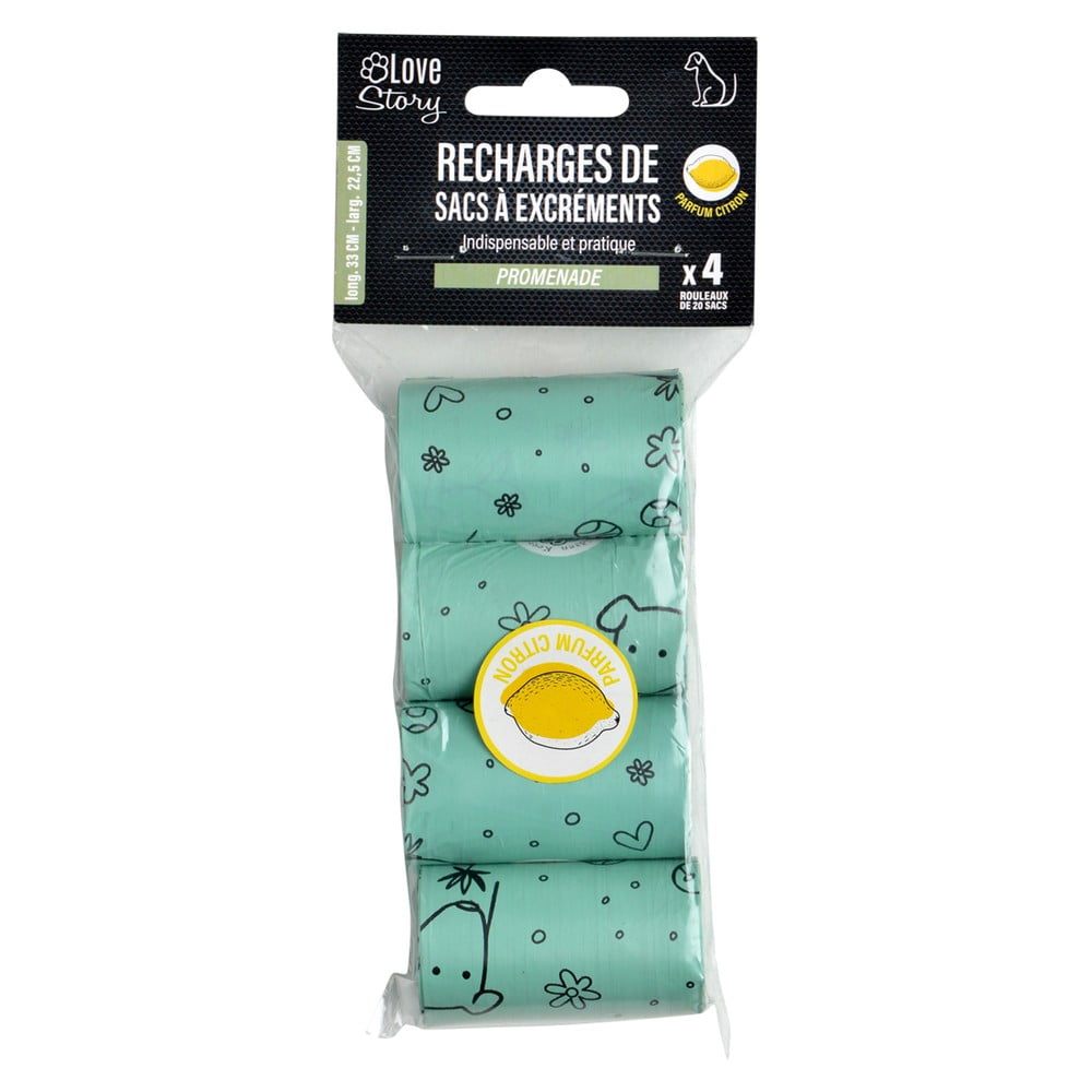 Vrecká na exkrementy 4 ks – Love Story