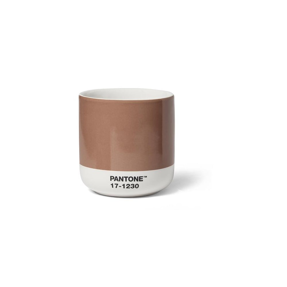 Svetlohnedý keramický hrnček 175 ml Cortado Mocha Mousse 17-1230 – Pantone