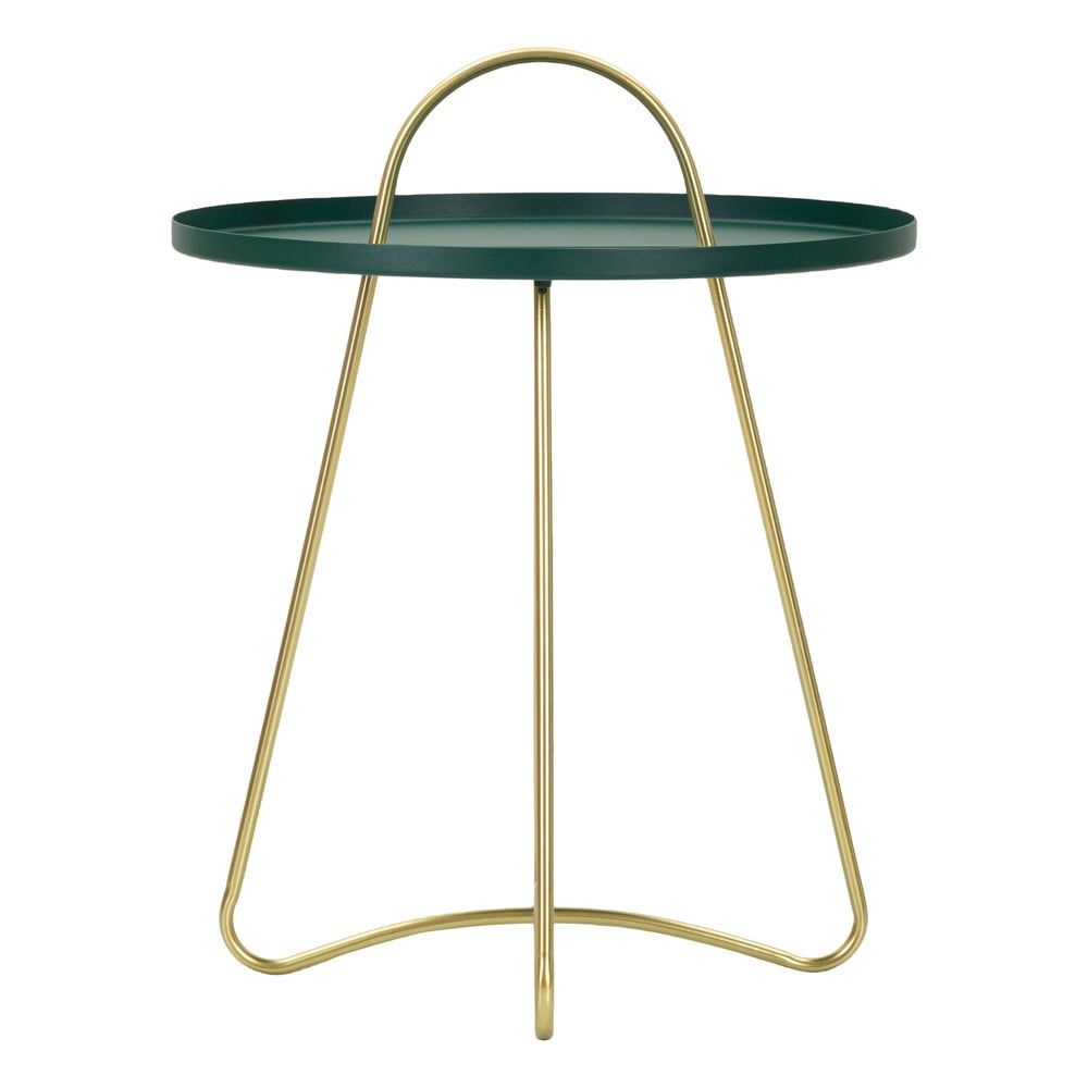 Kovový okrúhly odkladací stolík ø 45 cm Grent – ​​Mauro Ferretti