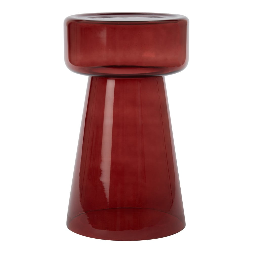 Sklenený okrúhly odkladací stolík ø 30 cm Dakwa – Light & Living