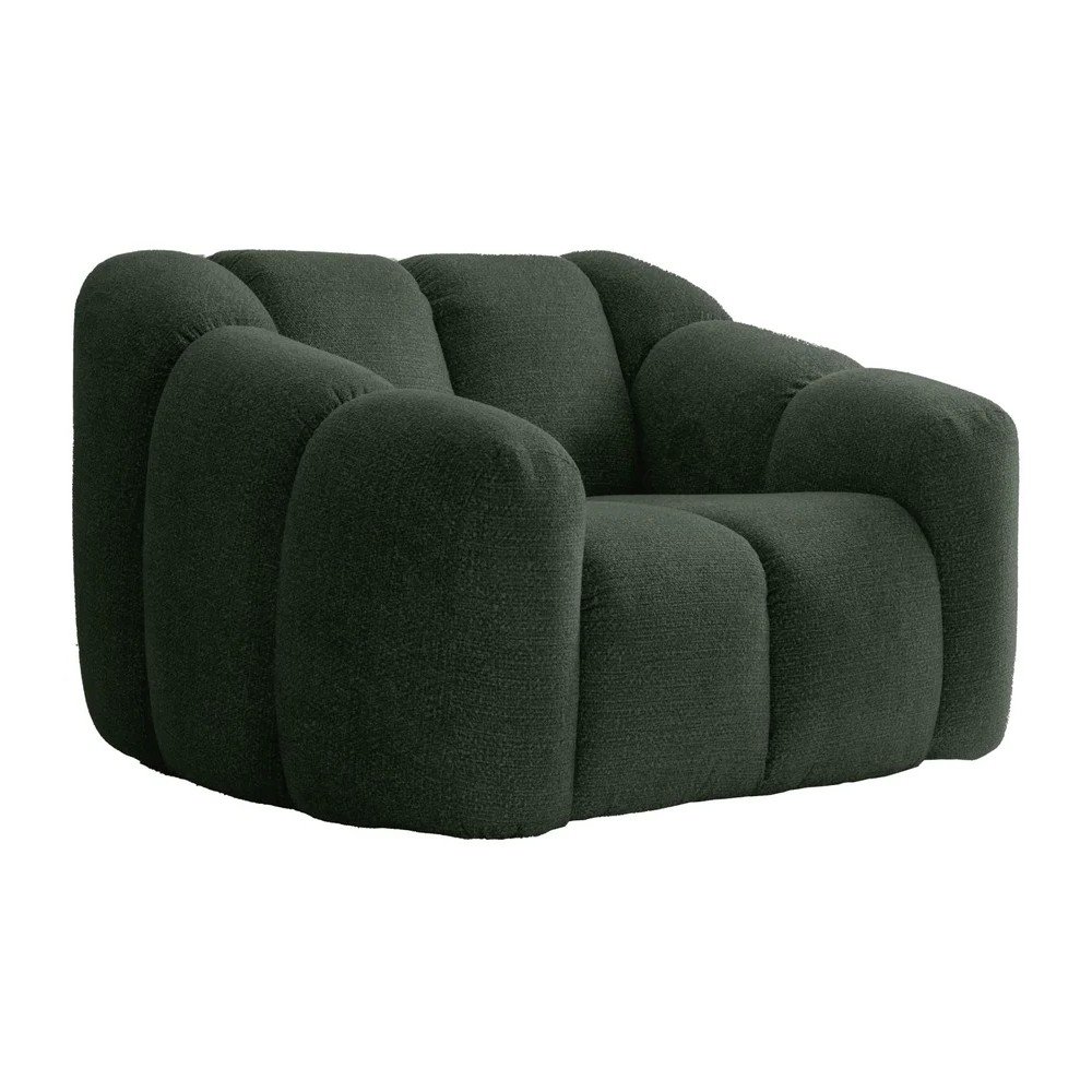 Tmavozelené kreslo Shell – Miuform