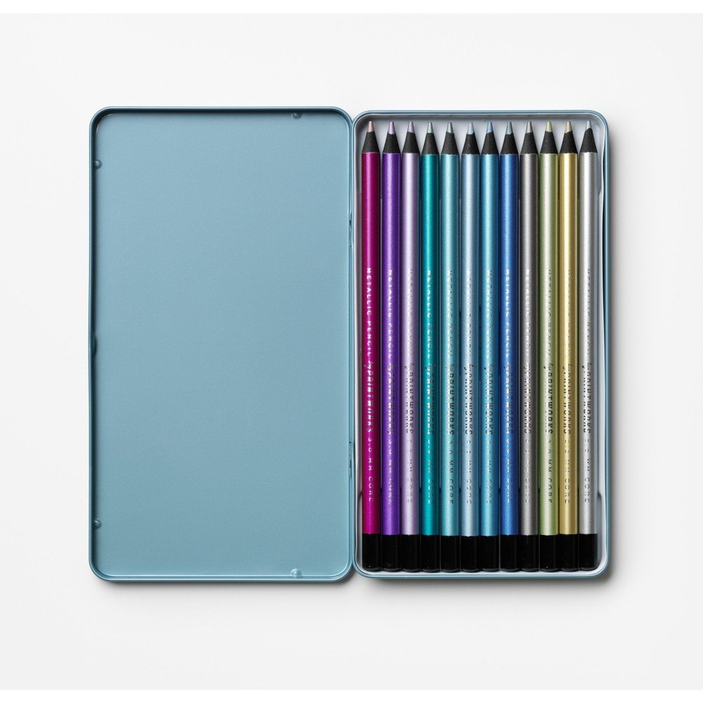 Pastelky v súprave Metallic – Printworks