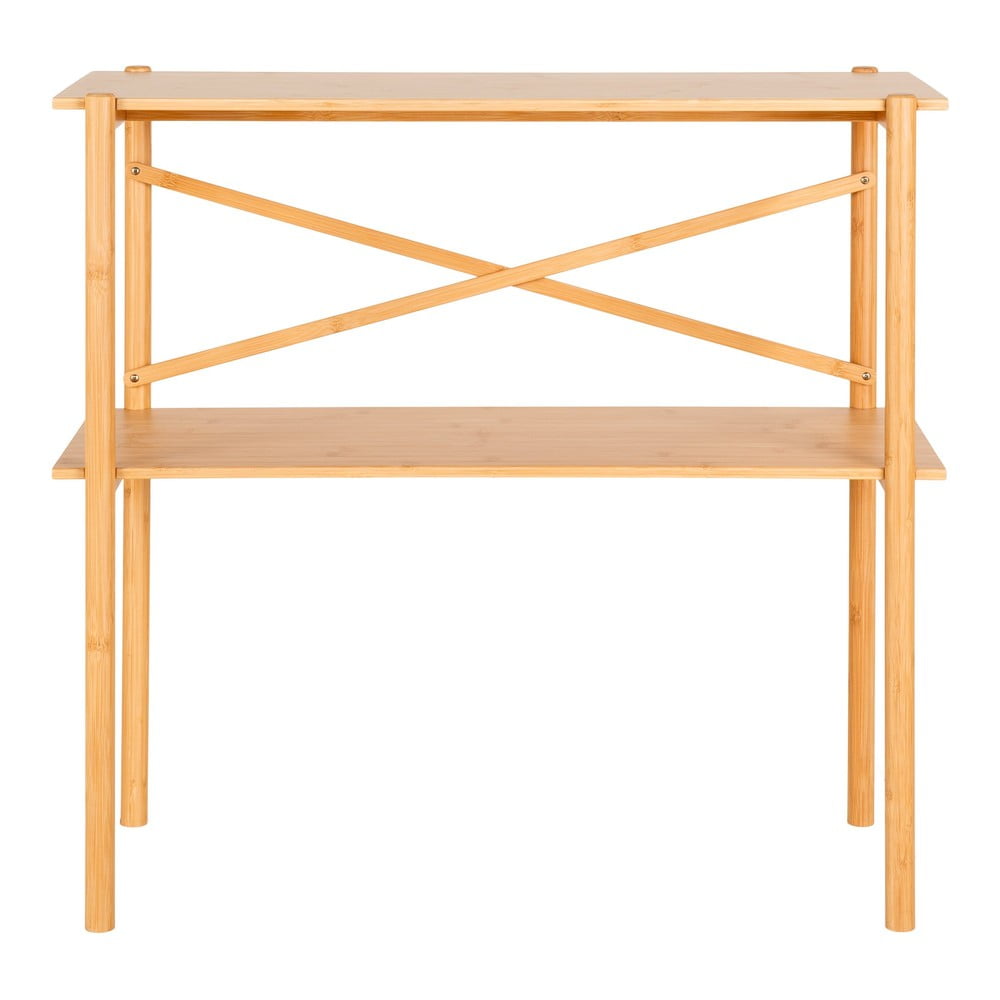 Bambusový konzolový stolík v prírodnej farbe 32x83 cm Manaus – House Nordic