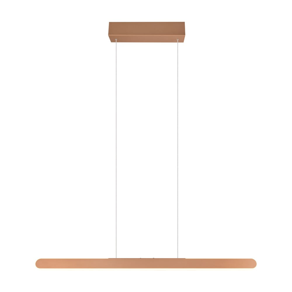 Hnedé LED závesné svietidlo Helios - Trio