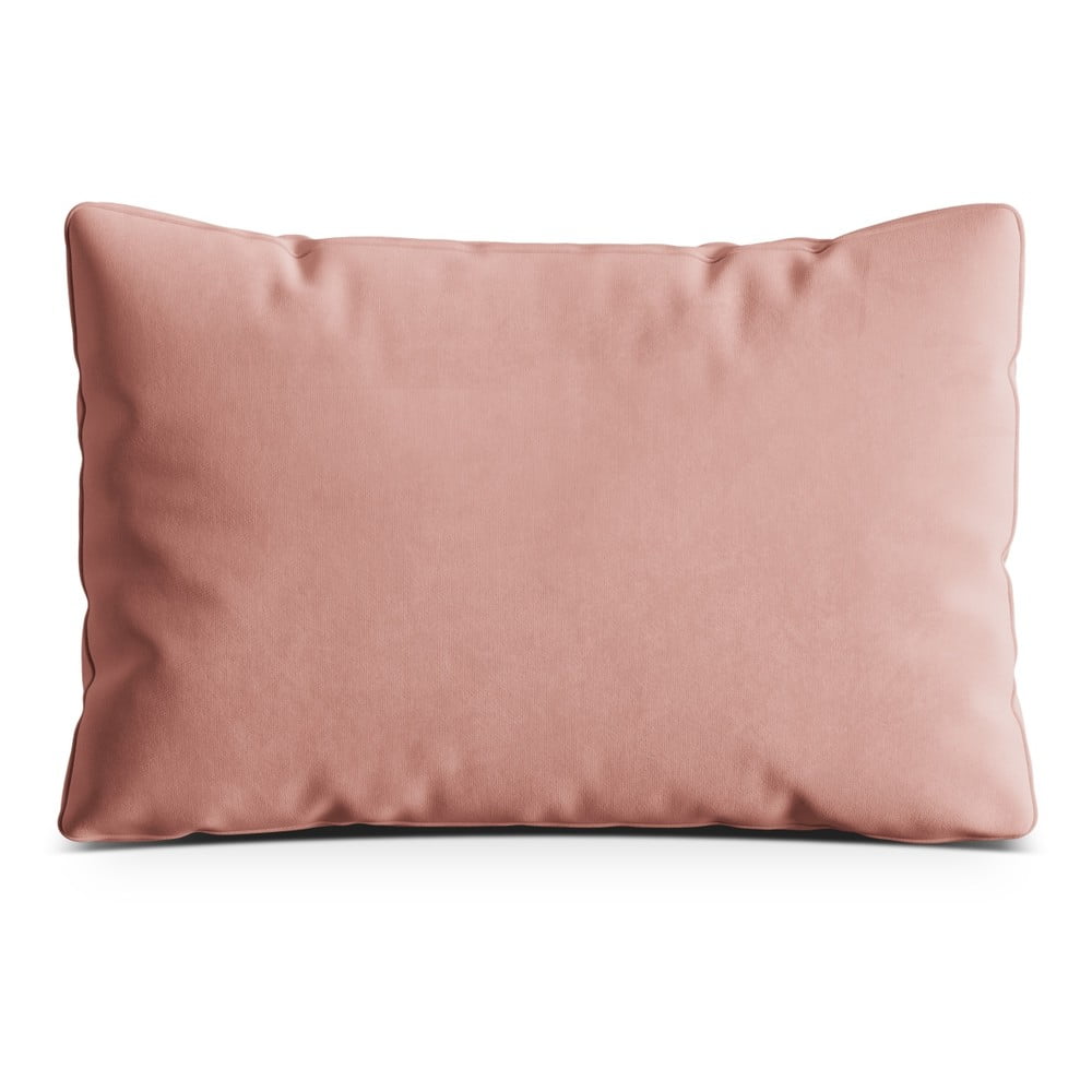 Ružový zamatový vankúš na gauč Kemi – Cosmopolitan Design