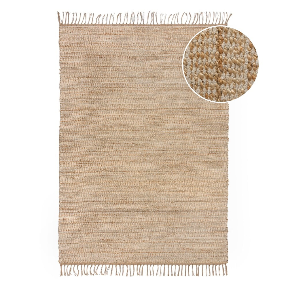 Koberec v prírodnej farbe 80x150 cm Levi - Flair Rugs