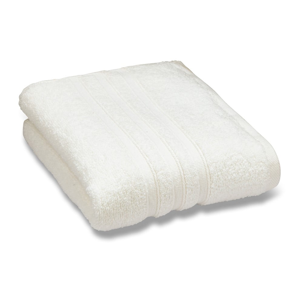 Krémový froté bavlnený uterák 50x85 cm Zero Twist – Catherine Lansfield