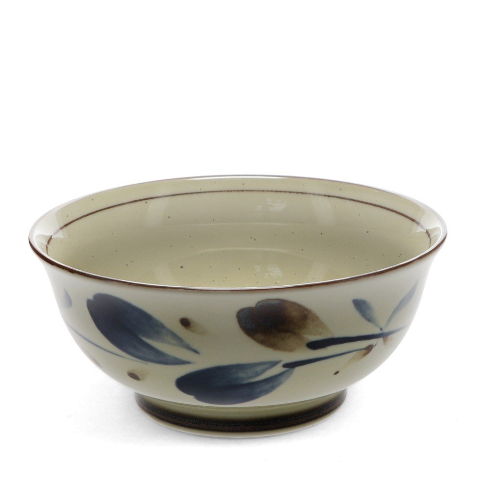 Modrá/béžová porcelánová ramen miska 1 l Breeze – Rex London