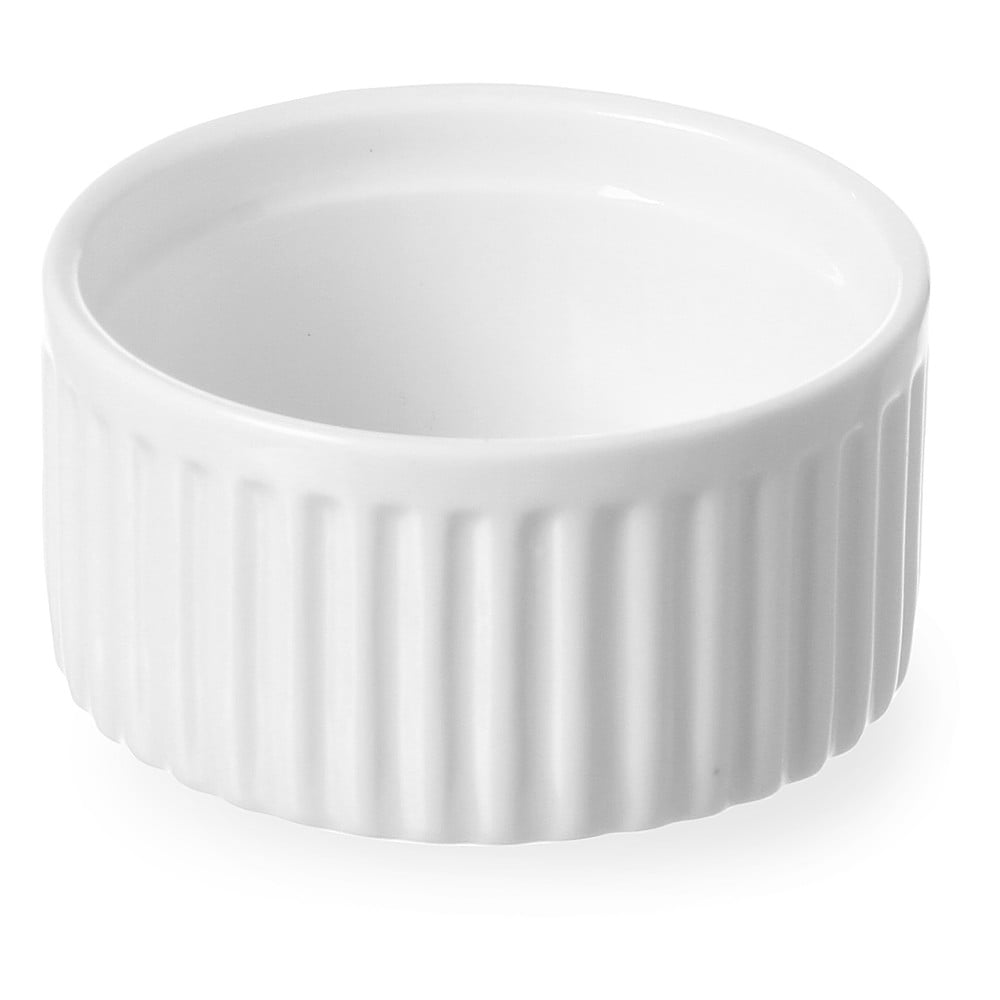 Biela porcelánová zapekacia misa ramekin Hendi