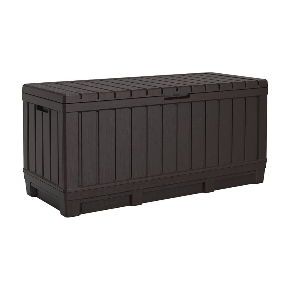Hnedý plastový záhradný úložný box Kentwood – Keter